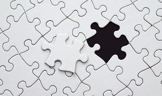 Unsere Welt ist jetzt ein Puzzle