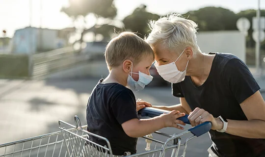 Die Maske markiert eine Gesinnung